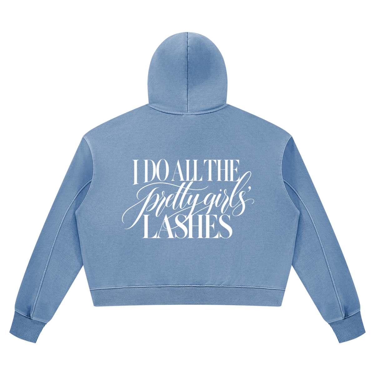 Pretty Girl Lashes Women’s Vintage Wash Heavyweight Hoodie