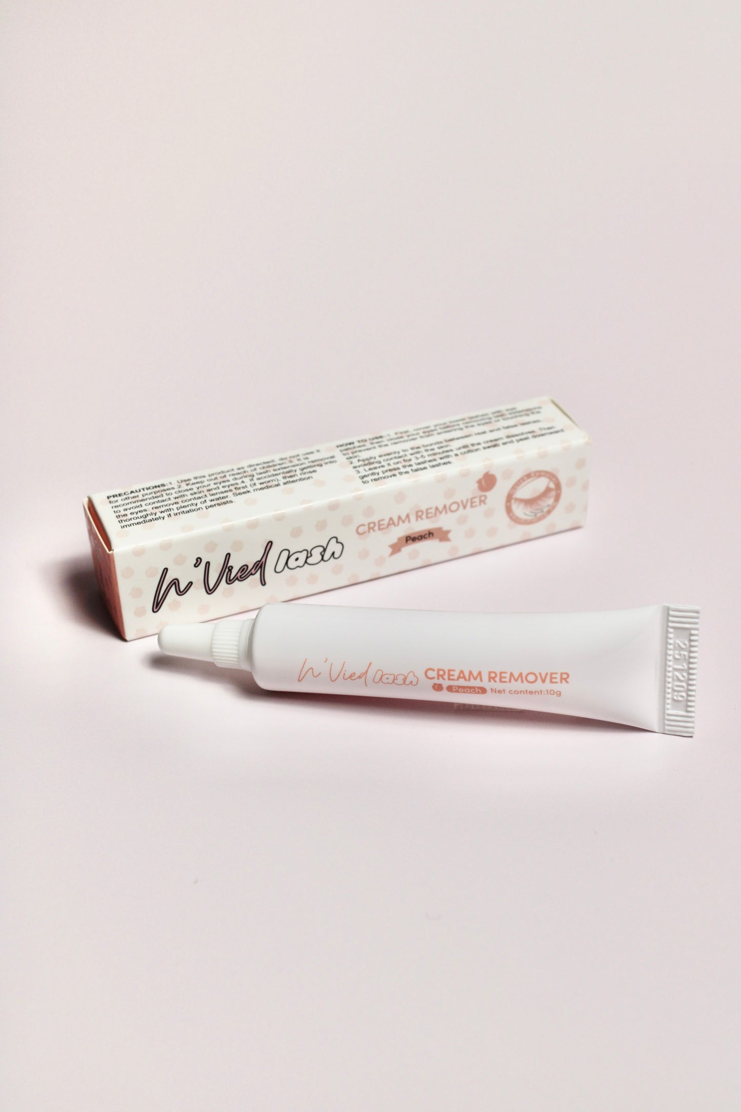 ๐ Cream Lash Remover โ Peach ๐