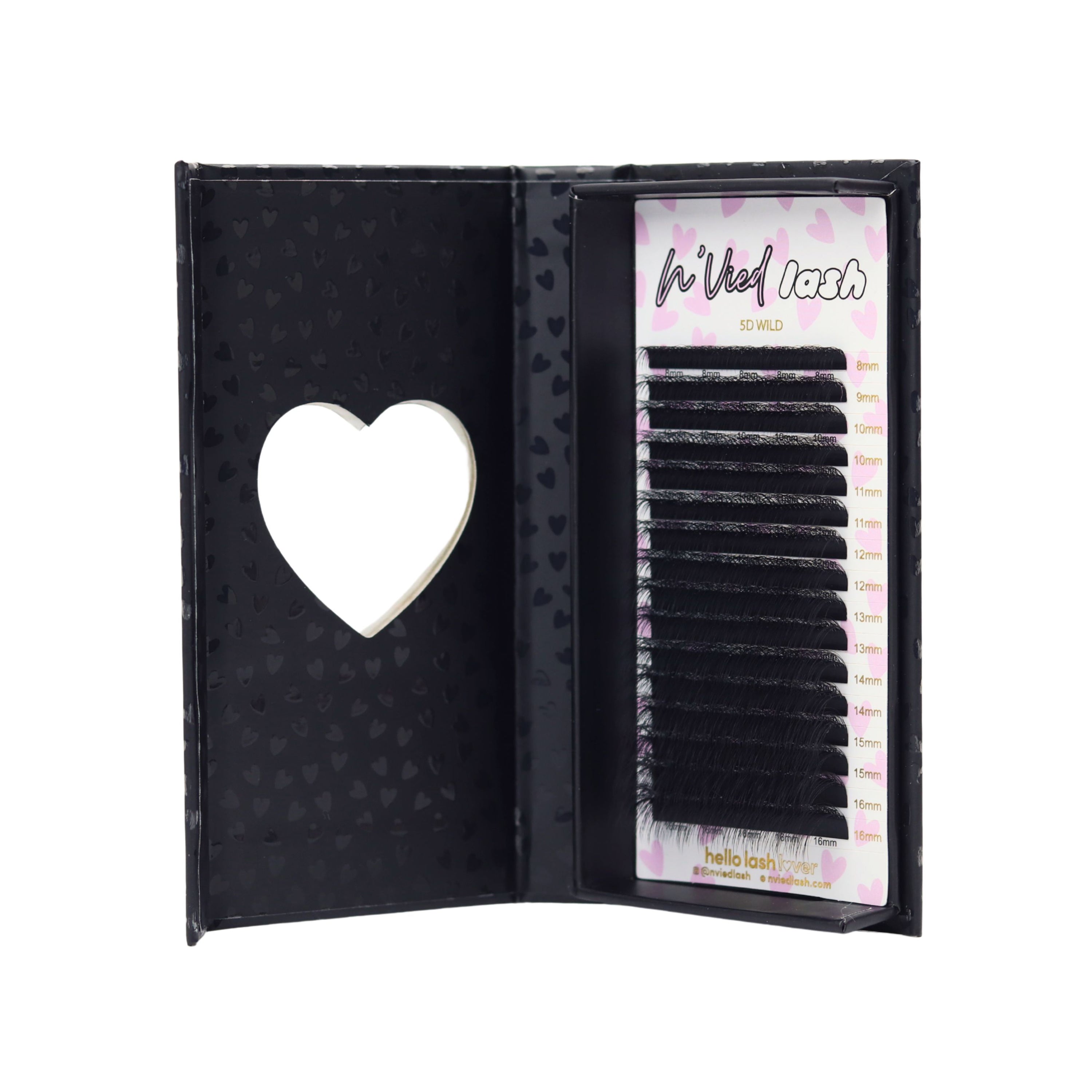 5D WILD LASHES MIXED TRAY 11MM-16MM