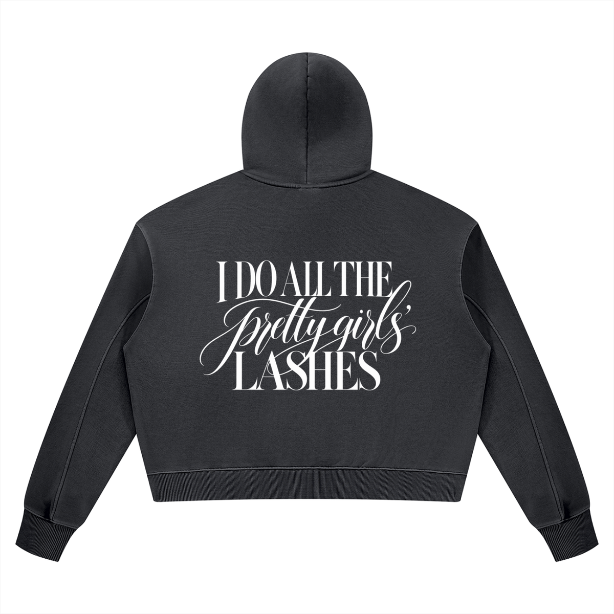 Pretty Girl Lashes Women’s Vintage Wash Heavyweight Hoodie
