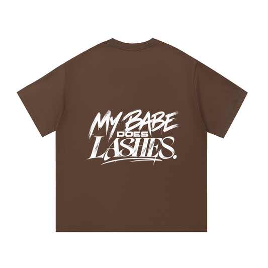 My Babe Does Lashes Essential Cotton T-Shirt Unisex