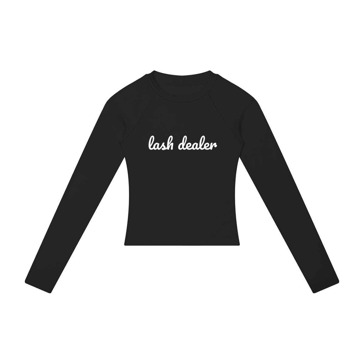 Lash Dealer Women’s Slim Raglan Long Sleeve T-Shirt
