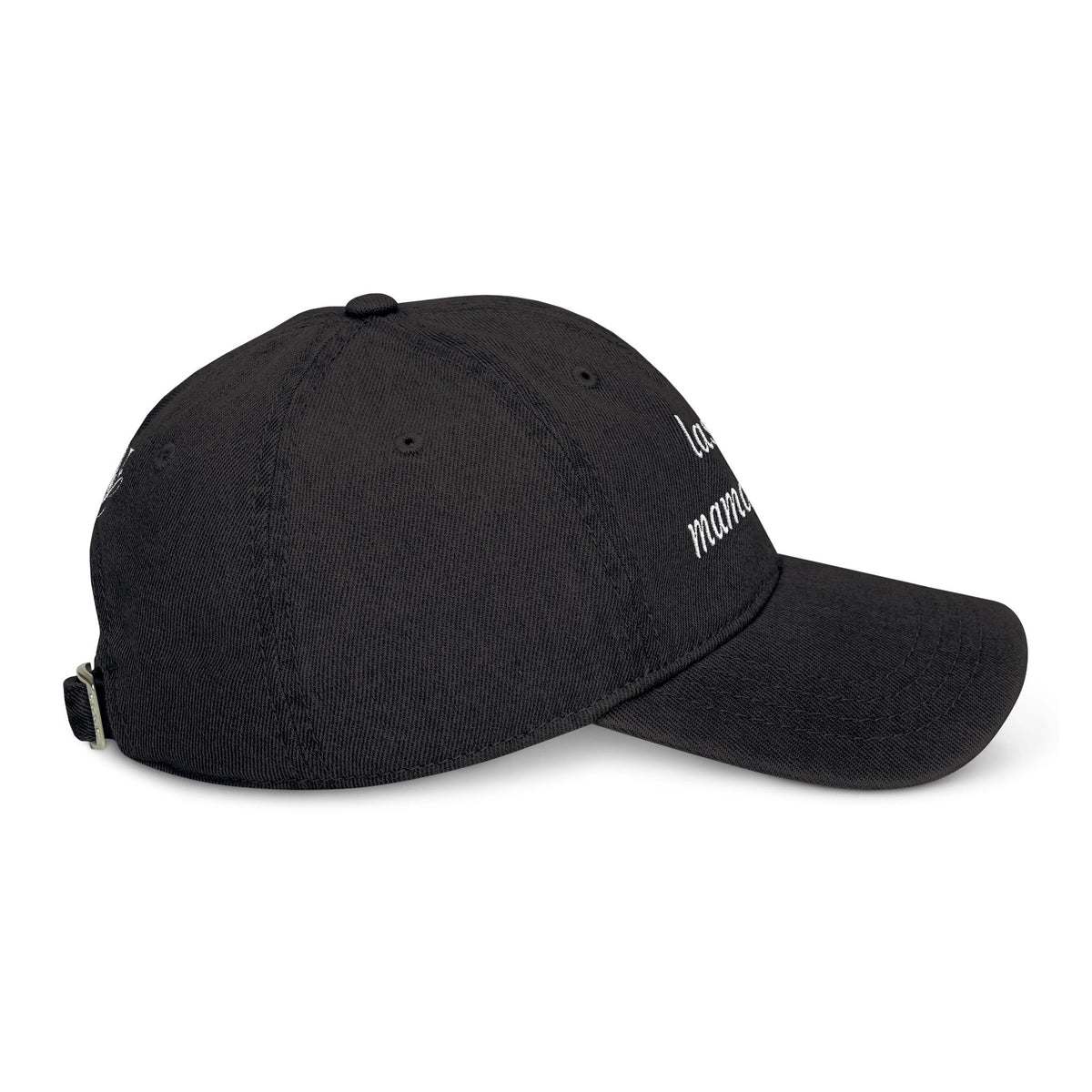 Lash Mama Club hat | Embroidered denim baseball cap