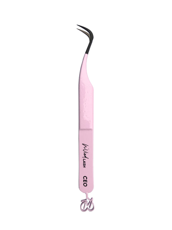 “CEO” PINK TWEEZER-FIBER TIP