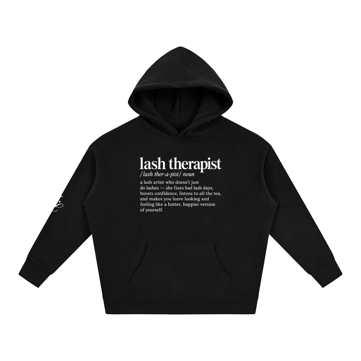 Lash Therapist Oversize Fleeced Hoodie-Unisex