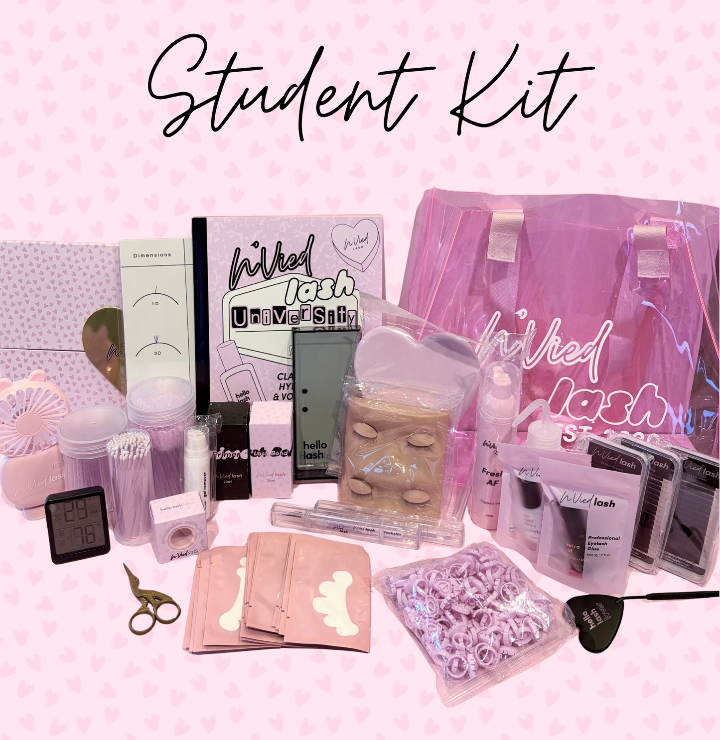 In Person: All 3 lash techniques Training