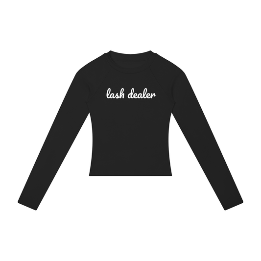 Lash Dealer Women’s Slim Raglan Long Sleeve T-Shirt